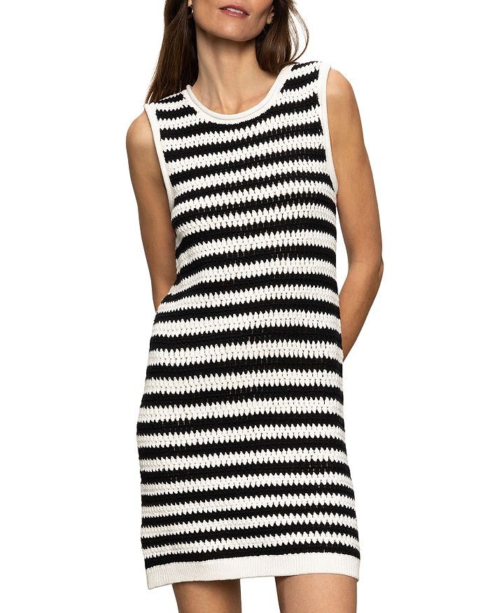 

Летнее платье-ракушка с кружевной вязкой Sanctuary, белый