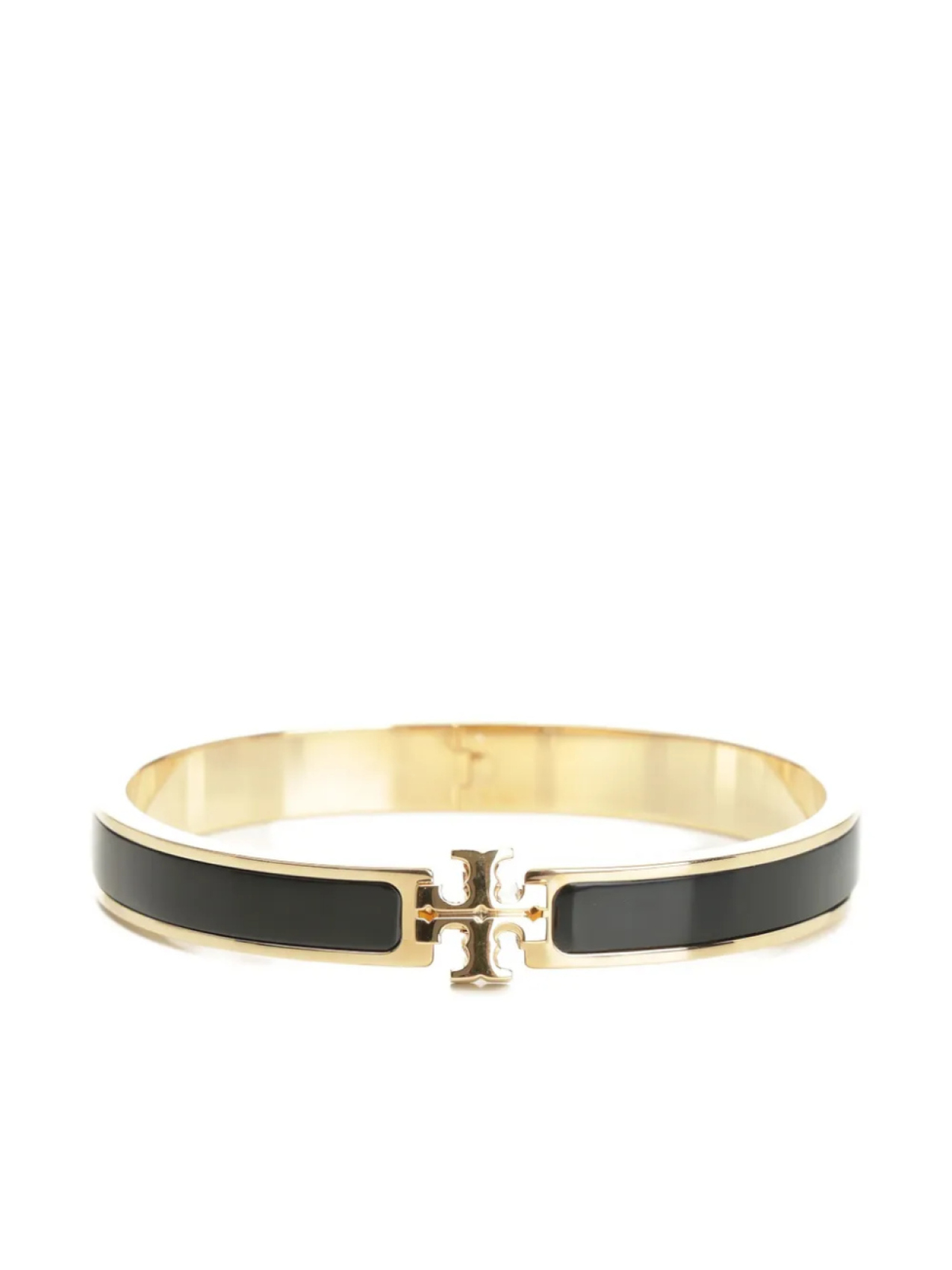

Браслет Tory Burch Kira с эмалевыми деталями, черный
