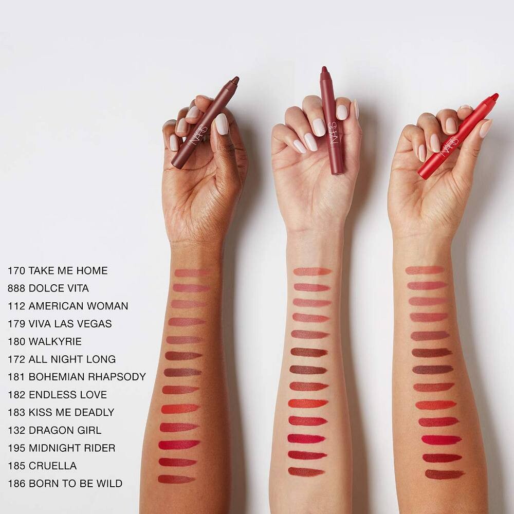 NARS Powermatte Высокоинтенсивный стойкий карандаш для губ, цвет Dolce Vita — фото 2