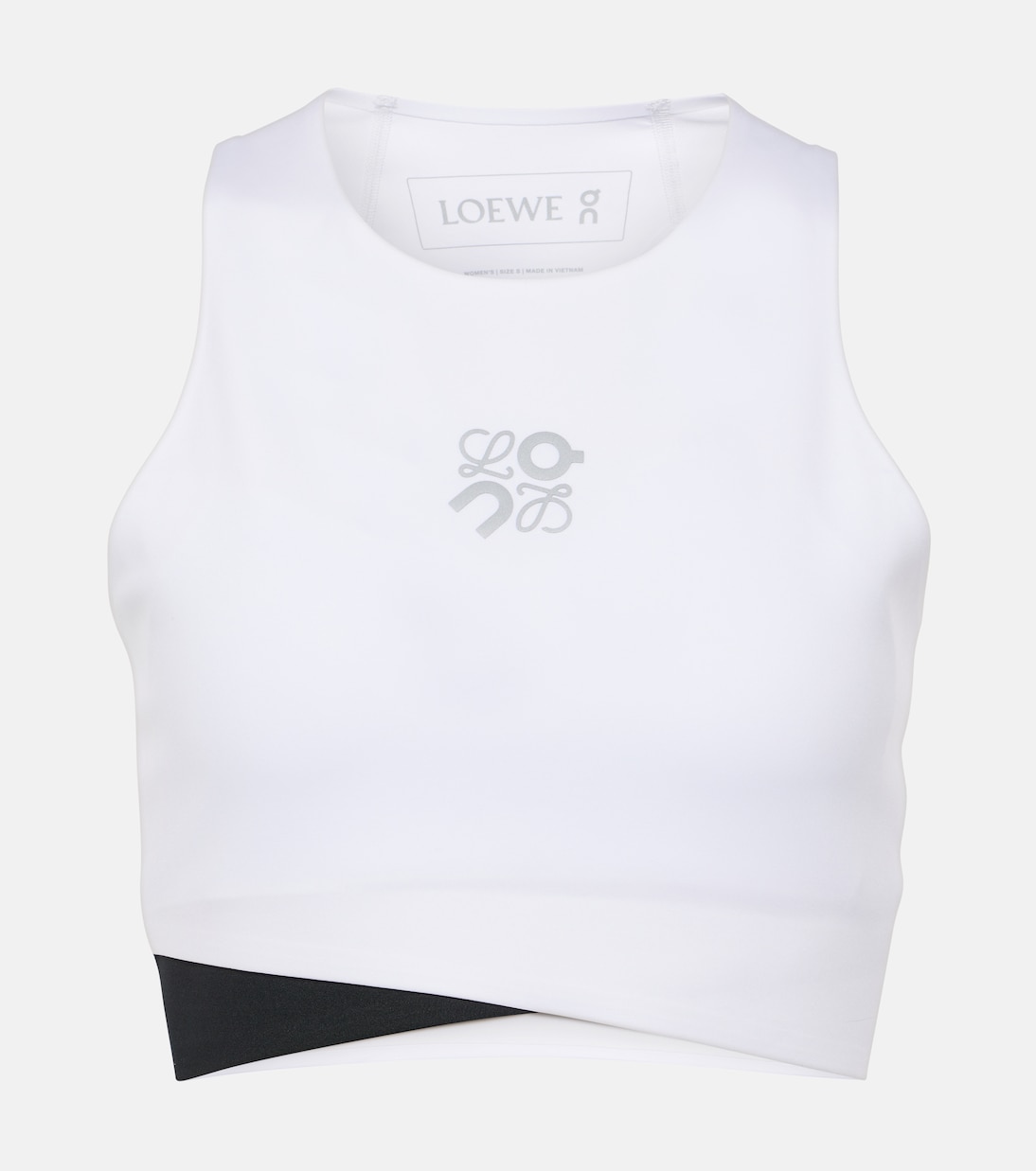 

Бюстгальтер-топ Performance Logo X Loewe, белый