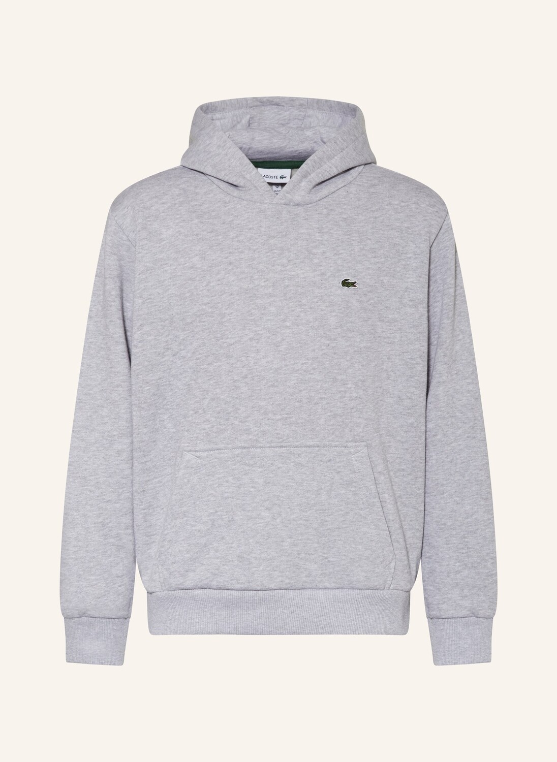 

Толстовка с капюшоном Lacoste, серый