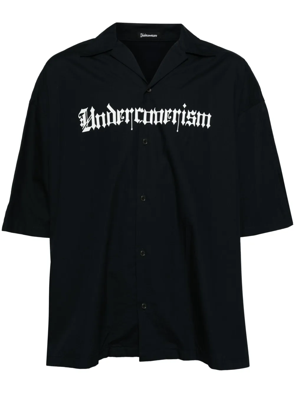

Рубашка с логотипом Undercoverism, синий
