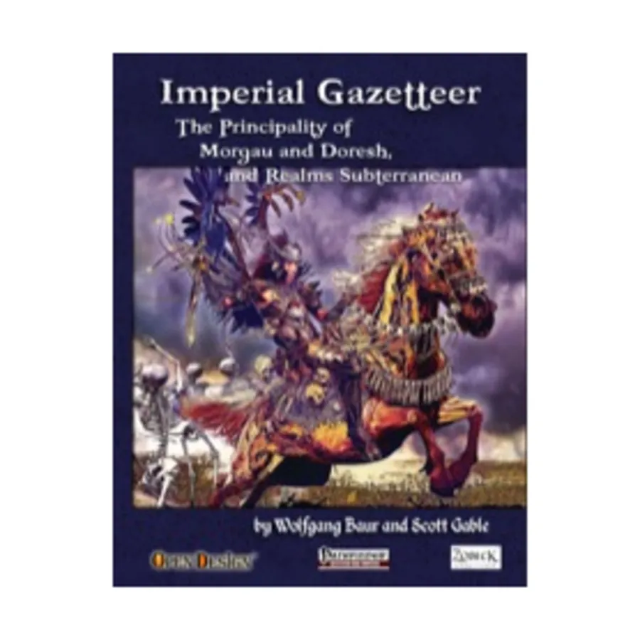 

Zobeck Gazetteer #3 - Imperial Gazetteer (Pathfinder), Zobeck Campaign Setting (Pathfinder), мягкая обложка