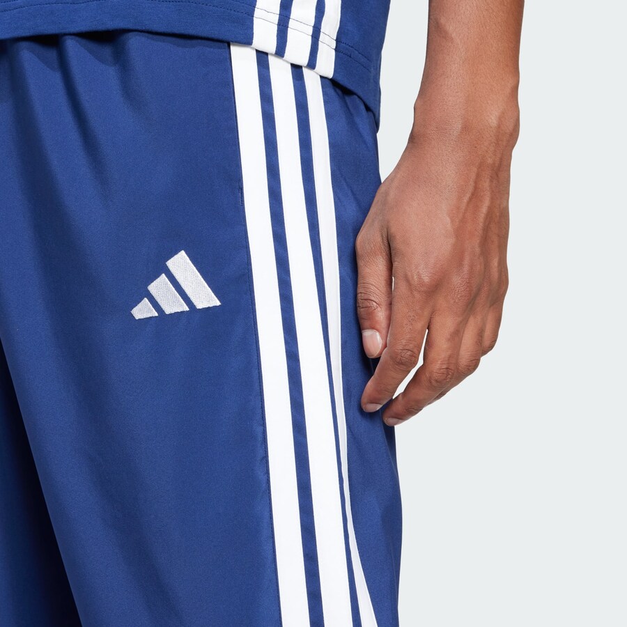 Длинные брюки ADIDAS SPORTSWEAR Regular Workout Pants Essentials, темно-синий — фото 3