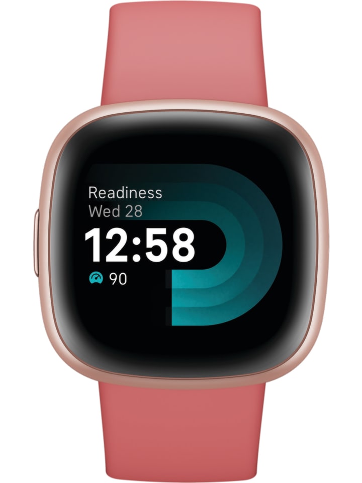 

FitBit Смарт-часы Versa 4 розового цвета