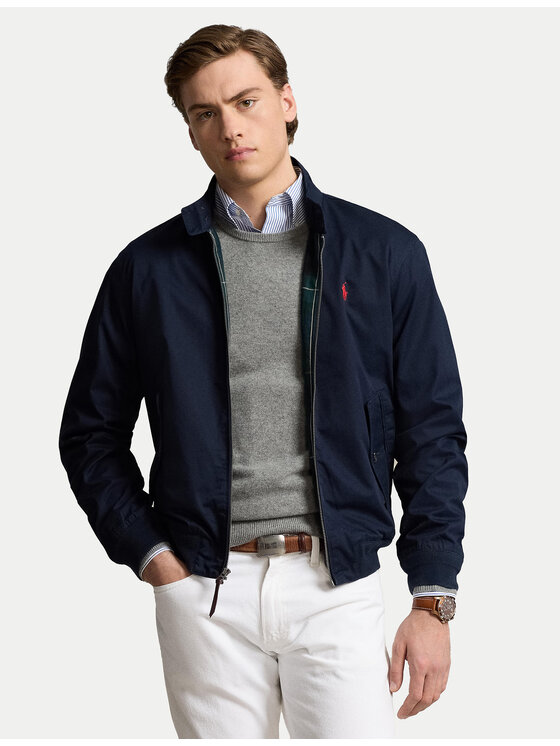 Куртка-бомбер regular fit 710923261002 Polo Ralph Lauren, синий