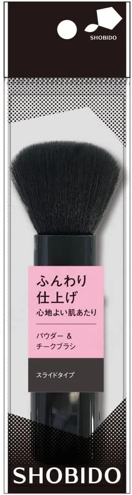Кисть для румян Provence Sliding Cheek Brush SHO-BI черная
