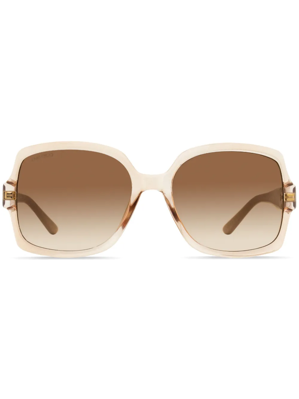 

Солнцезащитные очки Sammi в квадратной оправе Jimmy Choo Eyewear, коричневый