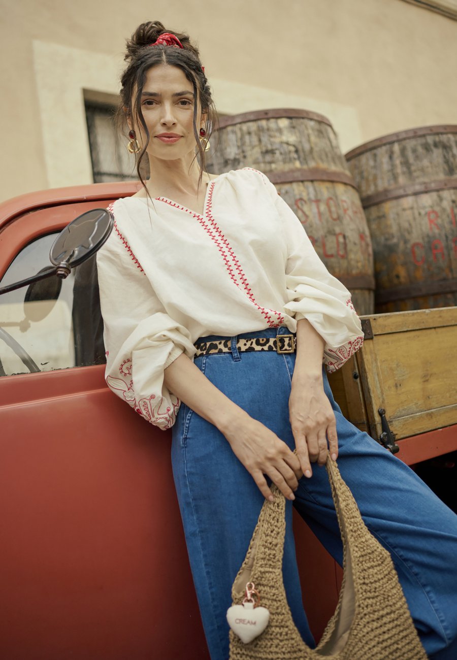 

Блуза Cream Blouse, Birch/Beige