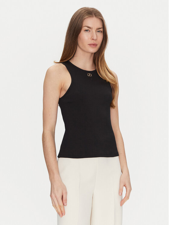 

Топ облегающего кроя 251TP2550 Twinset, черный