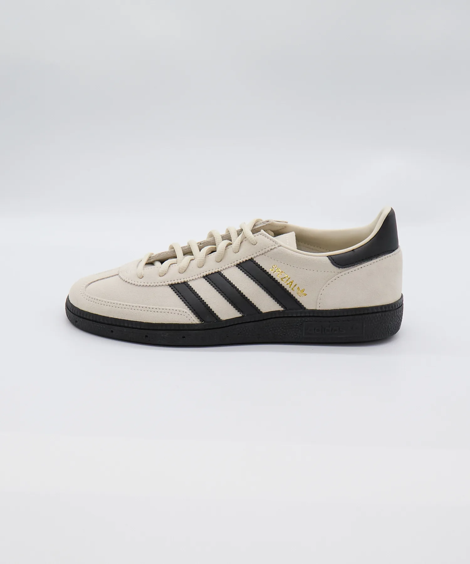 Кроссовки из нубука HANDBALL SPEZIAL adidas Originals белые — фото 4