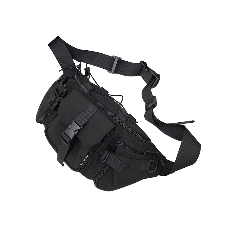 

Сумка через плечо из нейлона, унисекс черная/синяя/бело-голубая SURELAPTOP