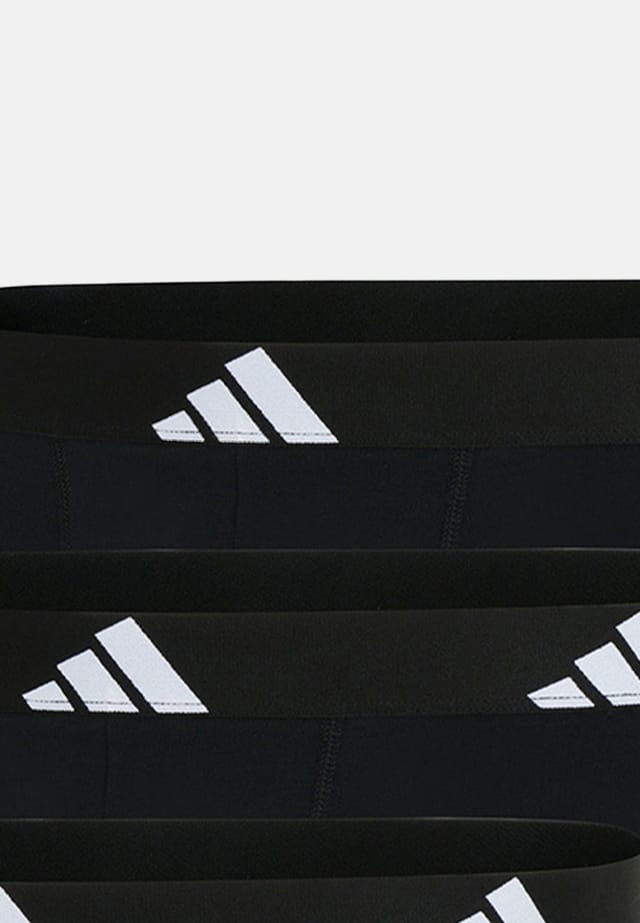 Длинные шорты / брюки 6 шт. в упаковке активный гибкий хлопок Adidas, черный — фото 3