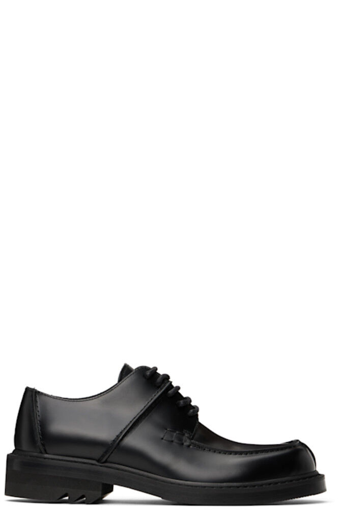 

Черные кожаные дерби Dries Van Noten