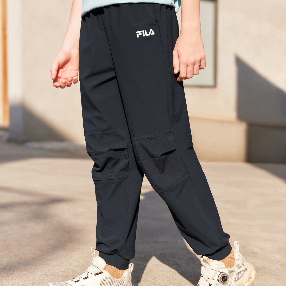 FILA KIDS Штаны из трикотажной ткани kids' royal blue — фото 4