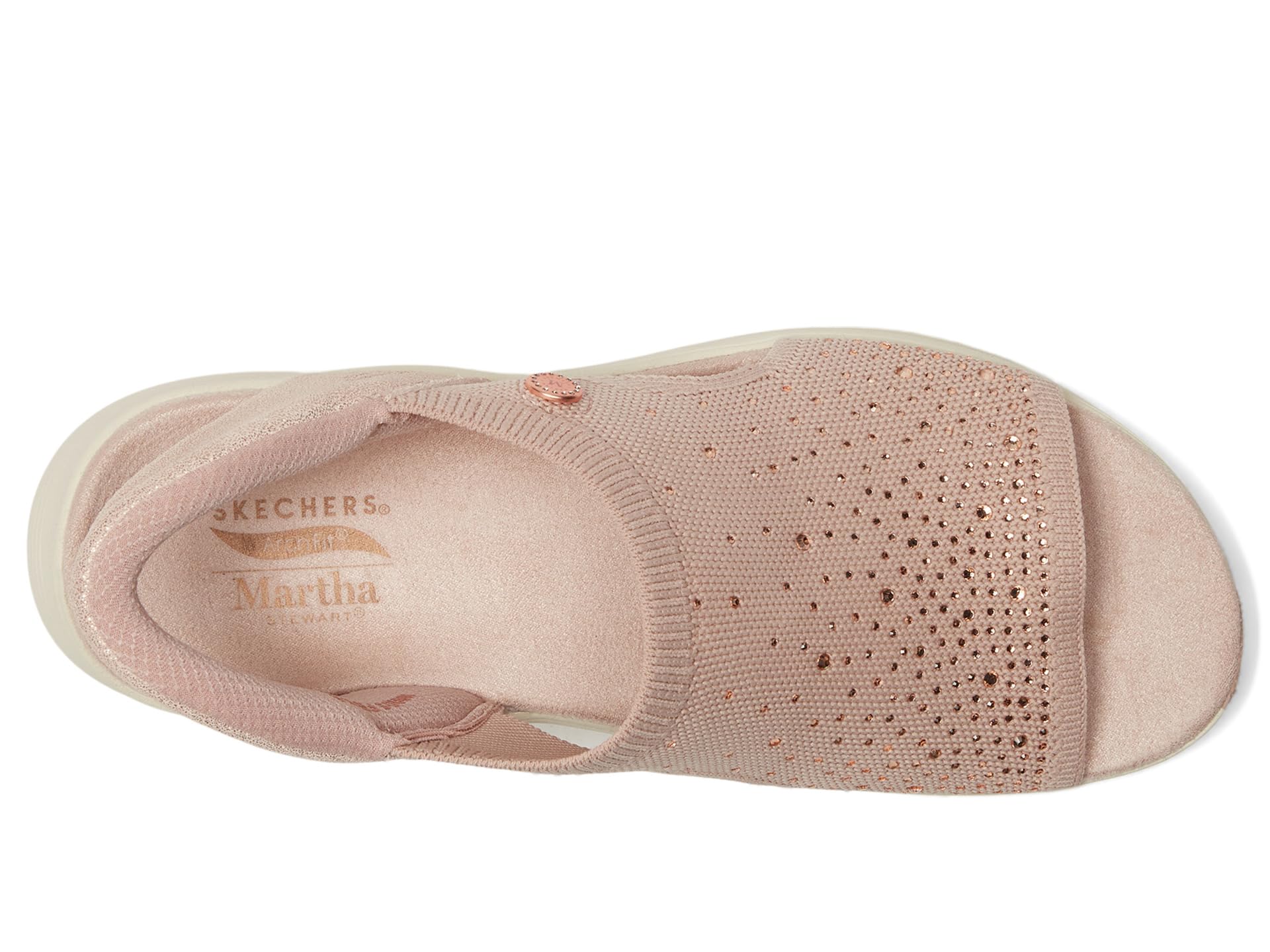 Сандалии SKECHERS Martha Stewart'S Arch Fit 2.0 - Star Dust, Blush — фото 2