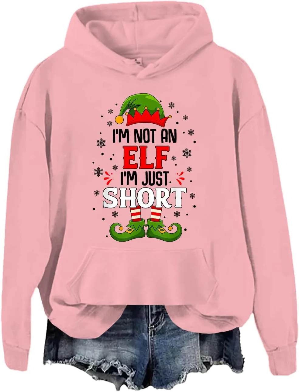 

Толстовка "Я не эльф, я просто низкая" JWVEL