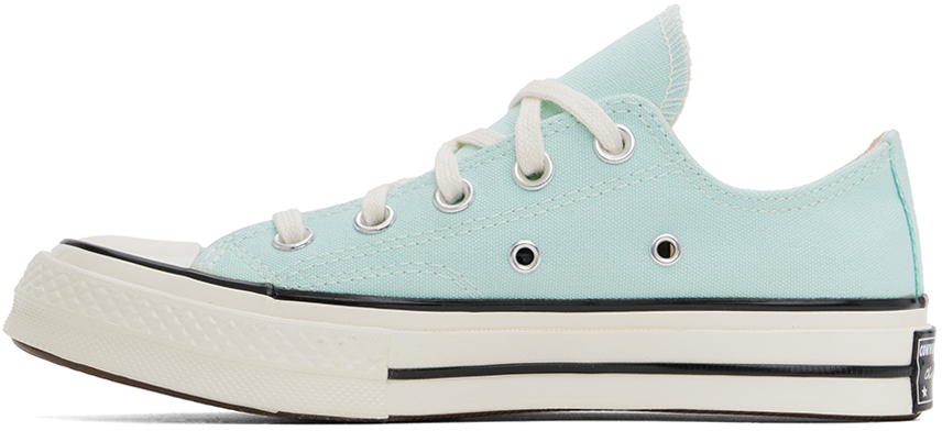 Синие низкие кроссовки Chuck 70 Converse, Polar beam/Egret/Black — фото 3