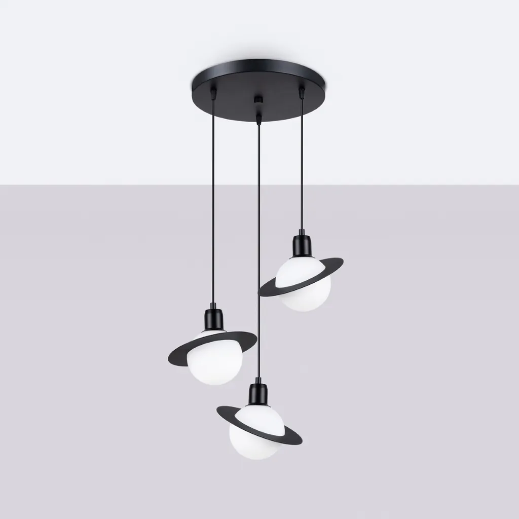 

Подвесной светильник Sollux Lighting, черный