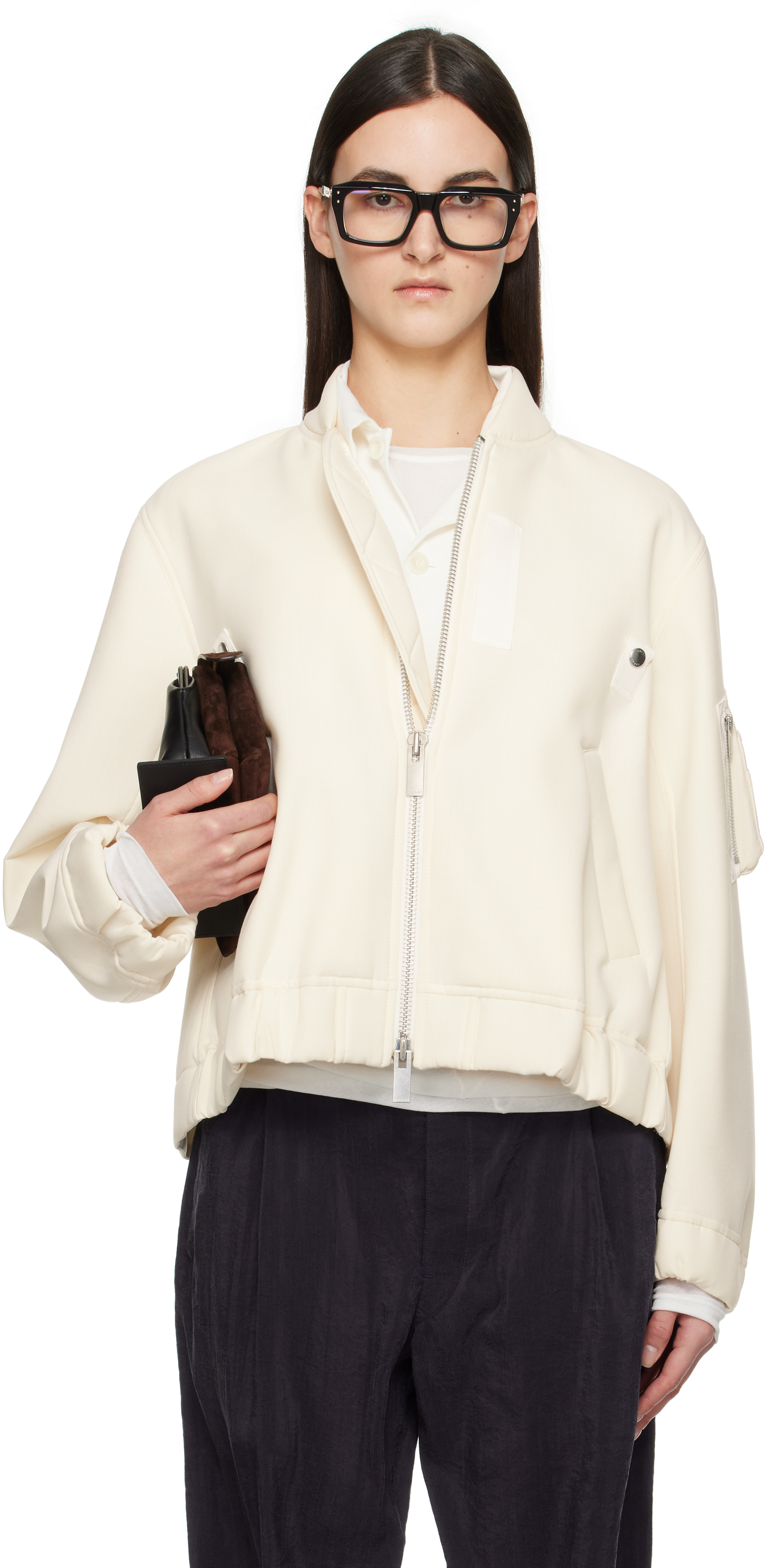 

Куртка-бомбер Off-White Suiting Bonding sacai
