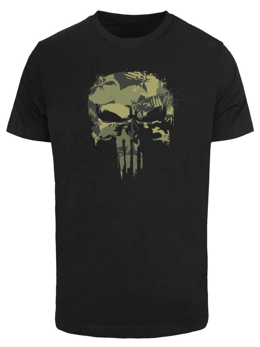 

Рубашка F4NT4STIC Marvel Punisher Camouflage, черный