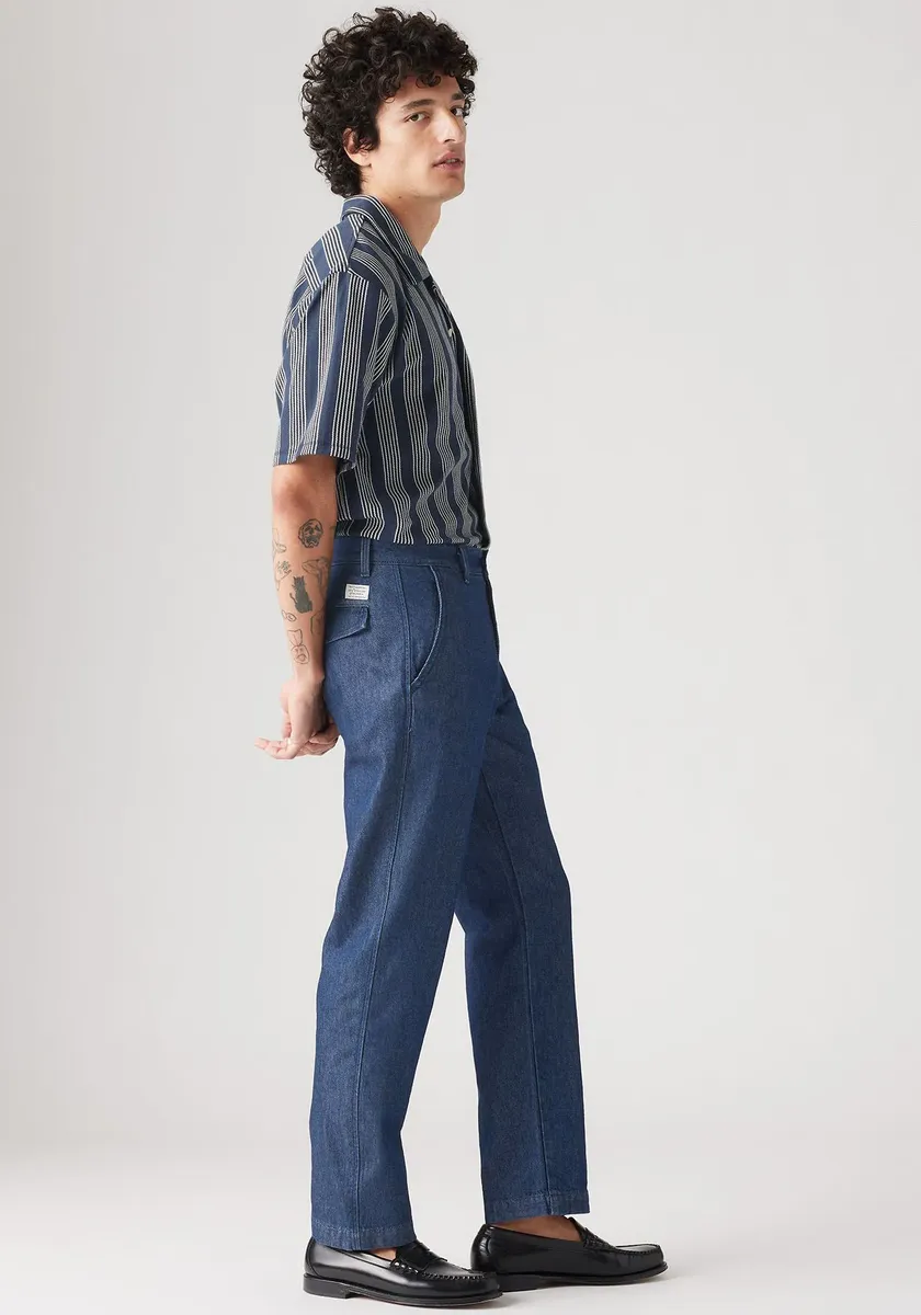 Прямые джинсы Levi's "XX CHINO AUTHENTIC STRT", мягкие на ощупь, цвет Half Past Rinse — фото 4