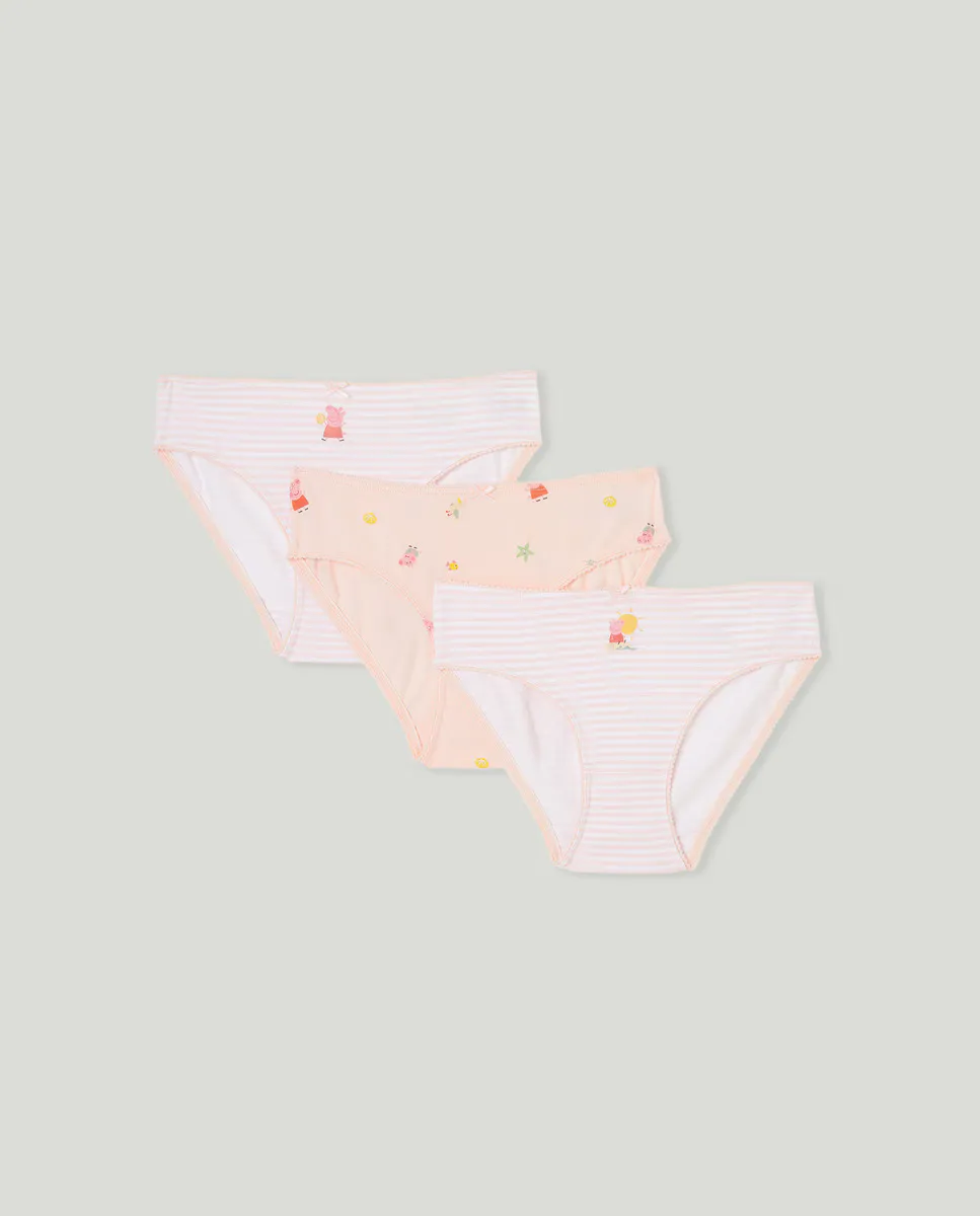 

Упаковка трусиков для девочек Pepa Pig Cotton Juice, мультиколор