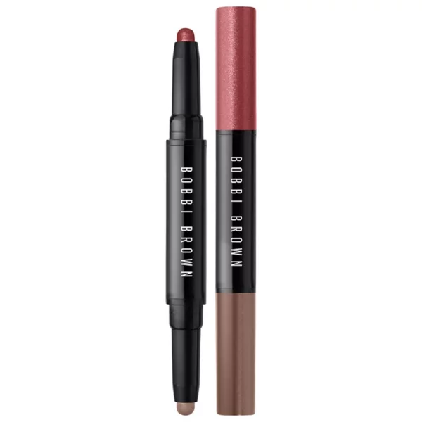 

Двусторонний стойкий водостойкий кремовый карандаш для теней для век Bobbi Brown, цвет bronzepink espresso
