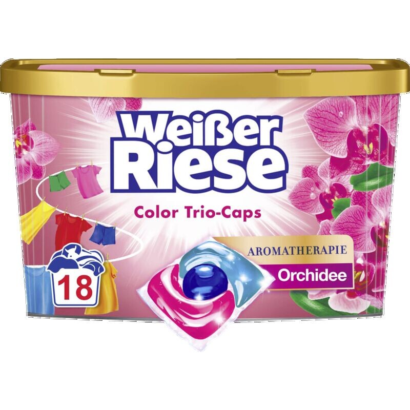 

Color Trio-Caps Ароматерапия Масло орхидеи и макадамии 18 WL Weißer Riese, 18 WL