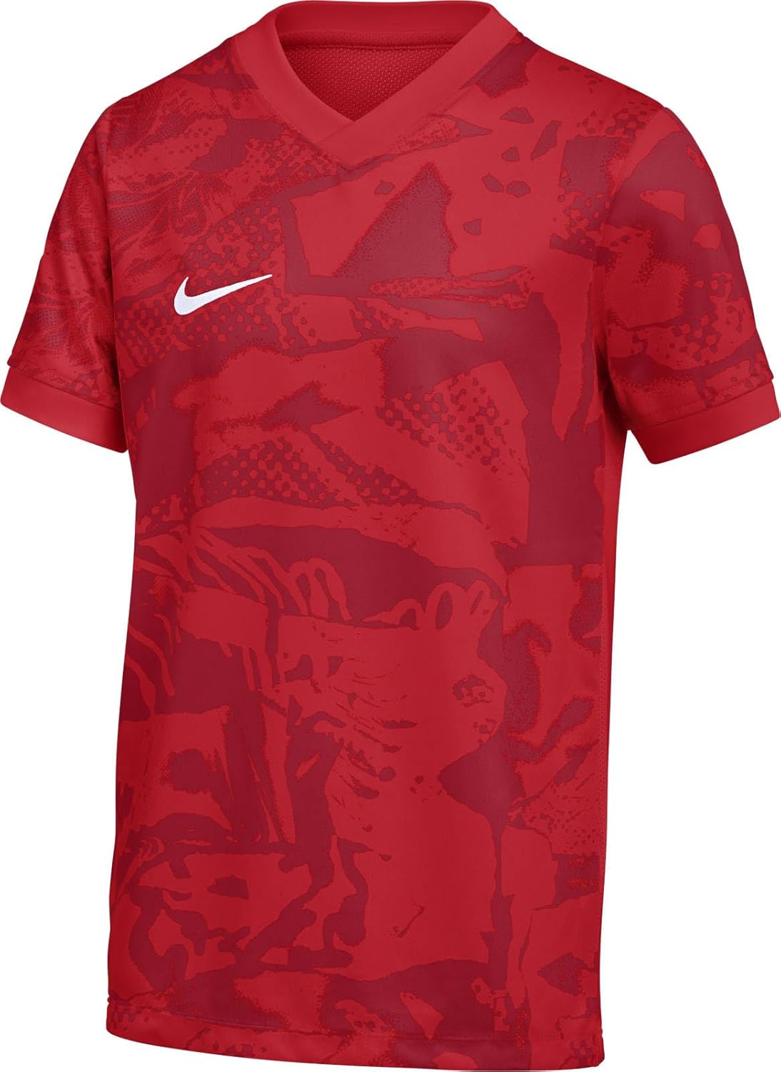 Толстовка унисекс Nike Y NK DF Prcsn VII JSY SS, University Red/White — фото 2