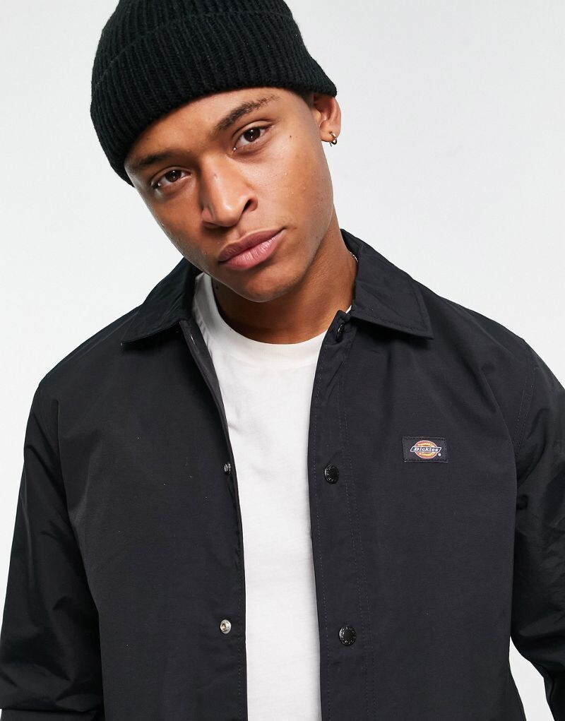

Dickies - Oakport - Черная куртка-тренер, Черный, Dickies - Oakport - Черная куртка-тренер