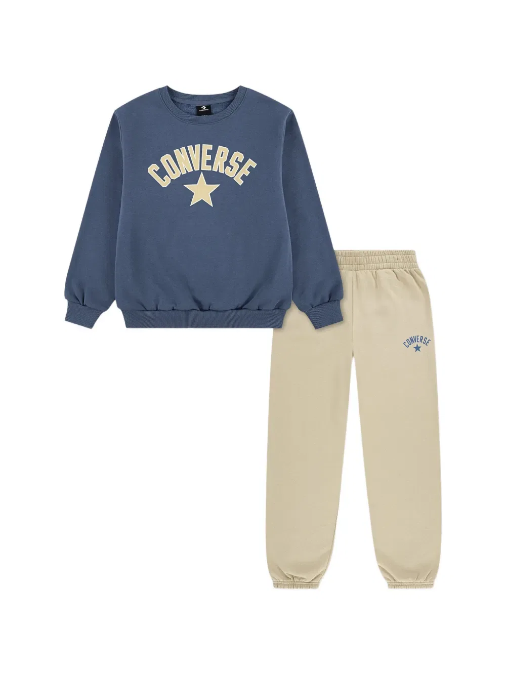 Спортивный костюм с длинными рукавами Heritage est Converse Kids, синий