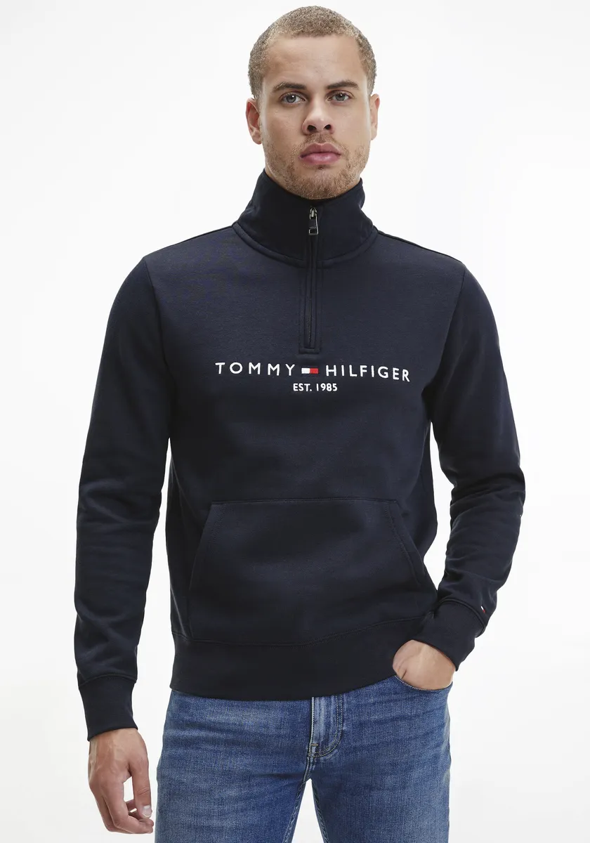 

Толстовка Tommy Hilfiger "TOMMY LOGO MOCKNECK", цвет Desert Sky