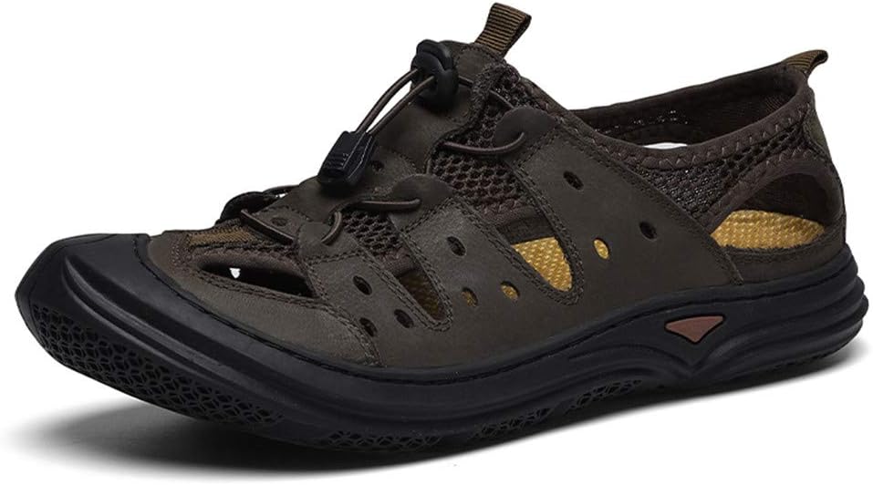 

Мужские защитные походные сандалии ChicWind для активного отдыха и водных видов спорта, темно-коричневый