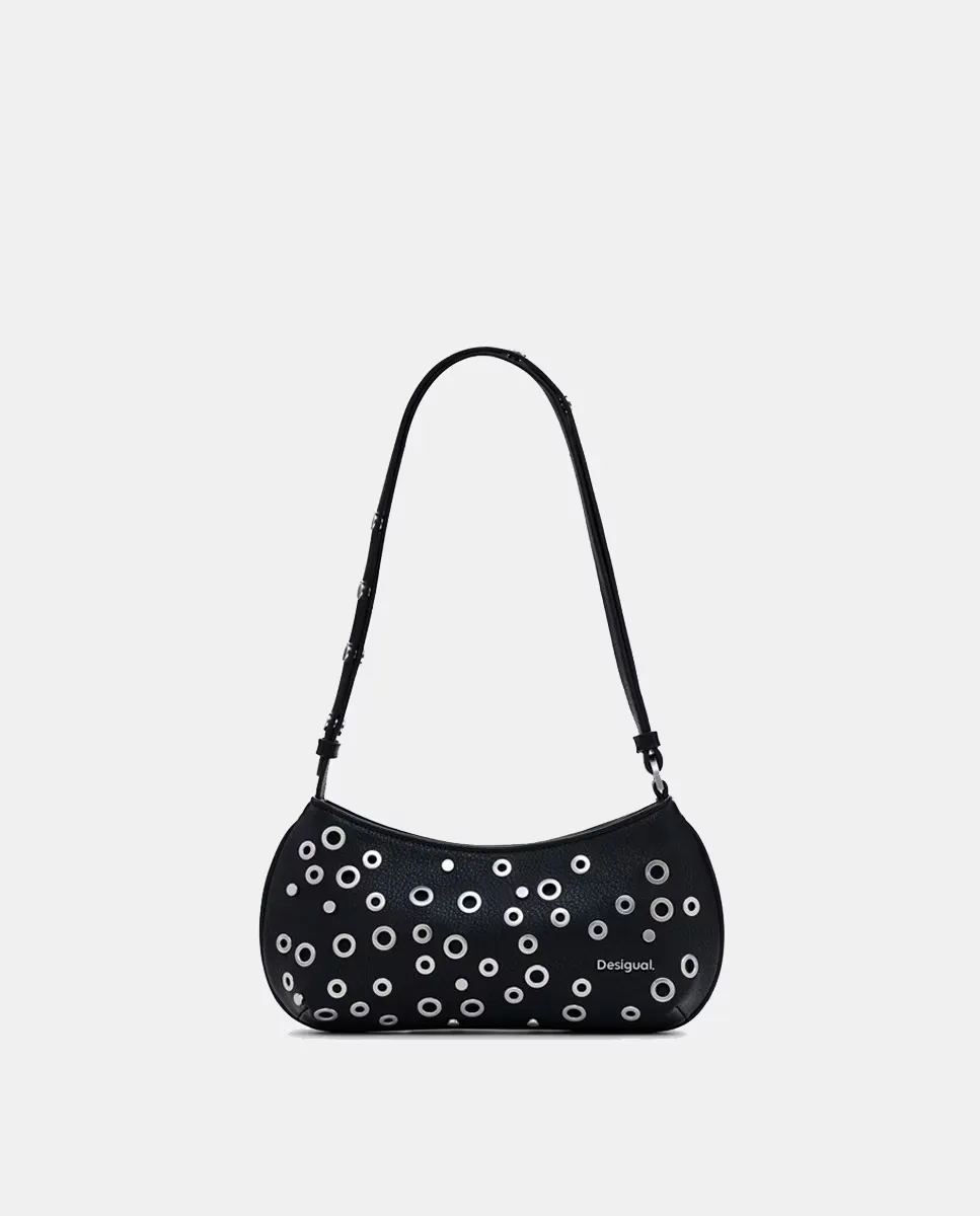 

Сумка через плечо с шипами Desigual, черный