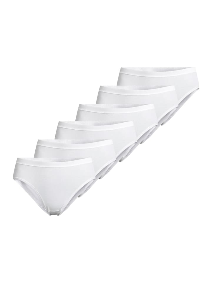 

Conta Белые тонкие ребристые трусики-миди