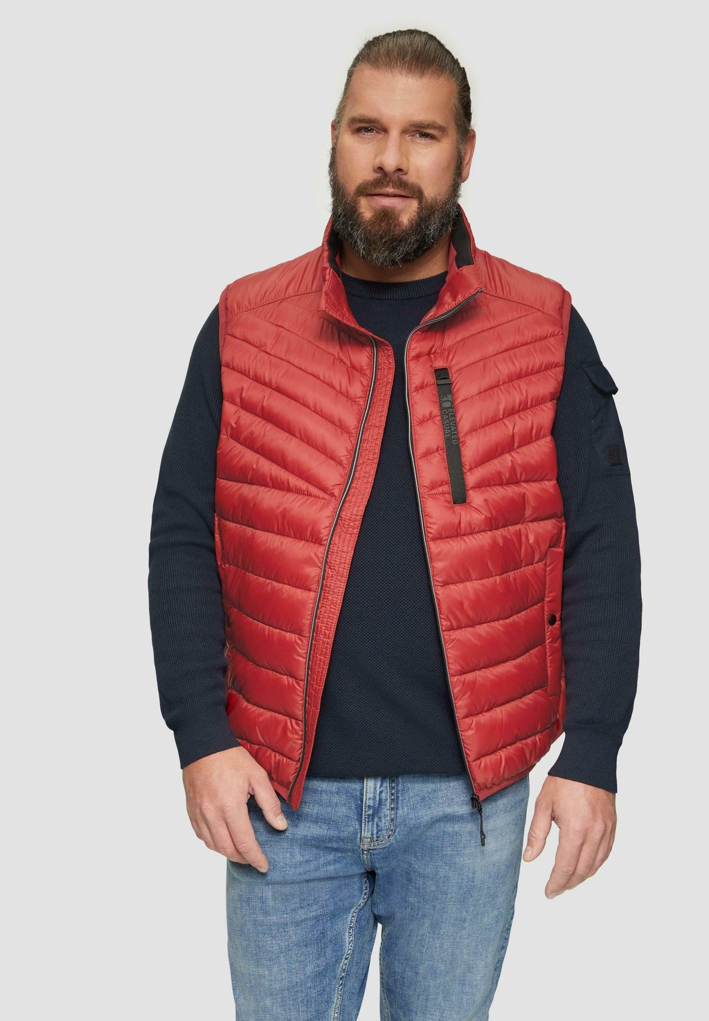 

Жилет STEPPMIT KONTRASTDETAILS s.Oliver, красный