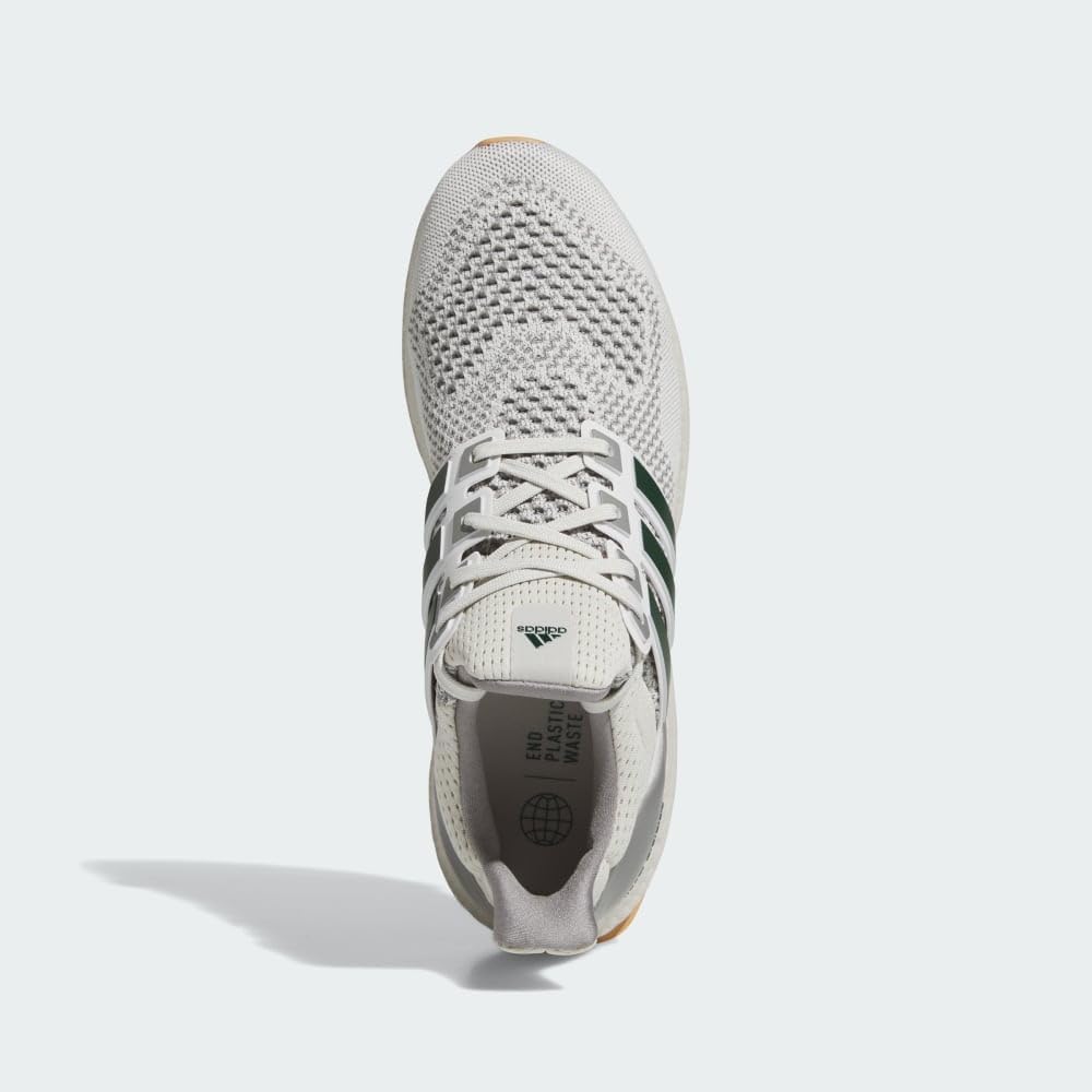 Мужские кроссовки для бега Adidas Ultraboost 1.0, зеленый/серый — фото 4