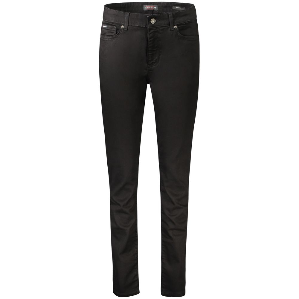 

Черные хлопковые джинсы Guess Shoes, черный