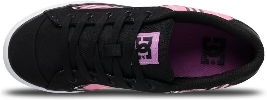 Детские кроссовки DC Shoes унисекс с изображением персонажа B, розовый — фото 4