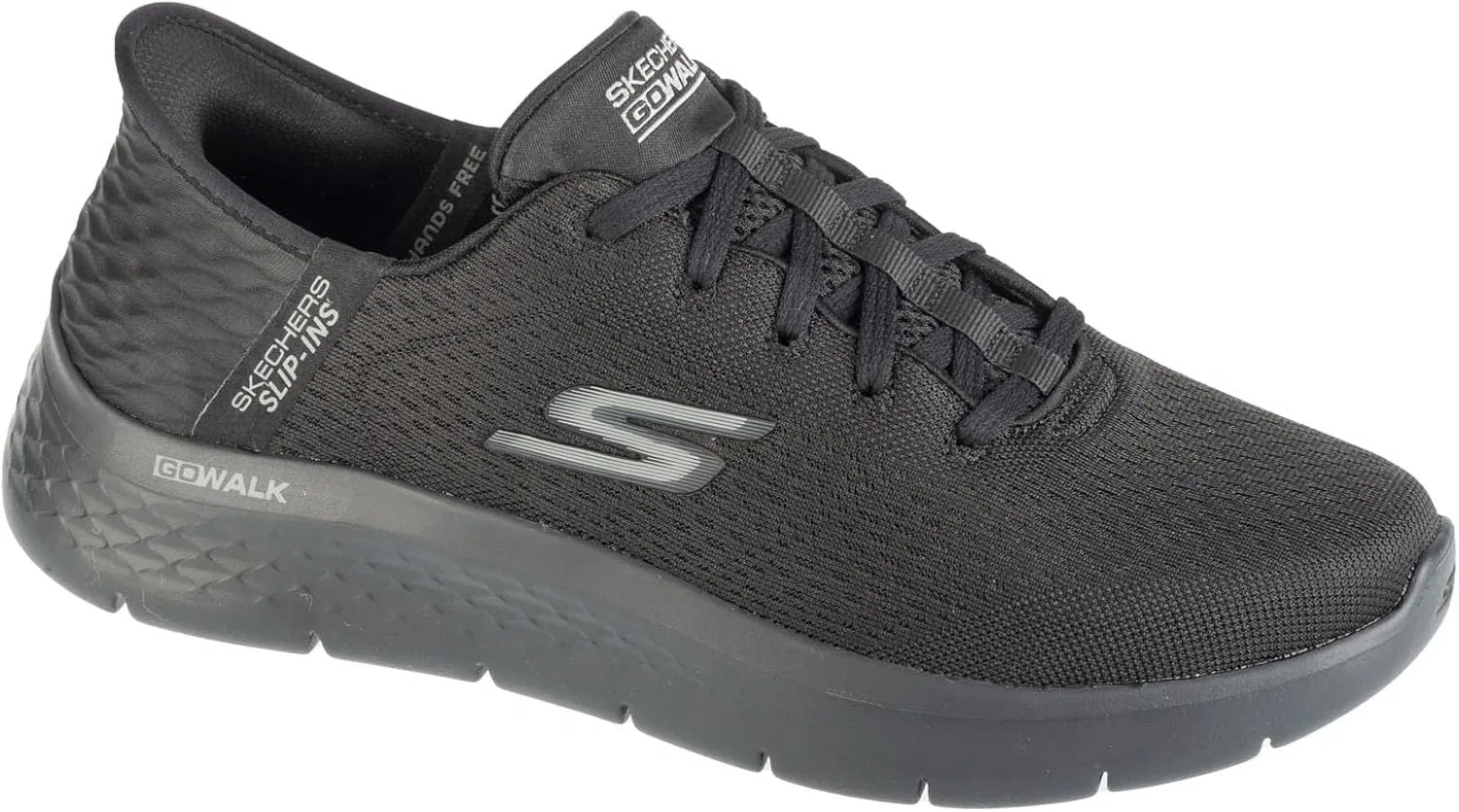 Мужские кроссовки Skechers Go Walk Flex New World, Black Textile Synthetic — фото 2