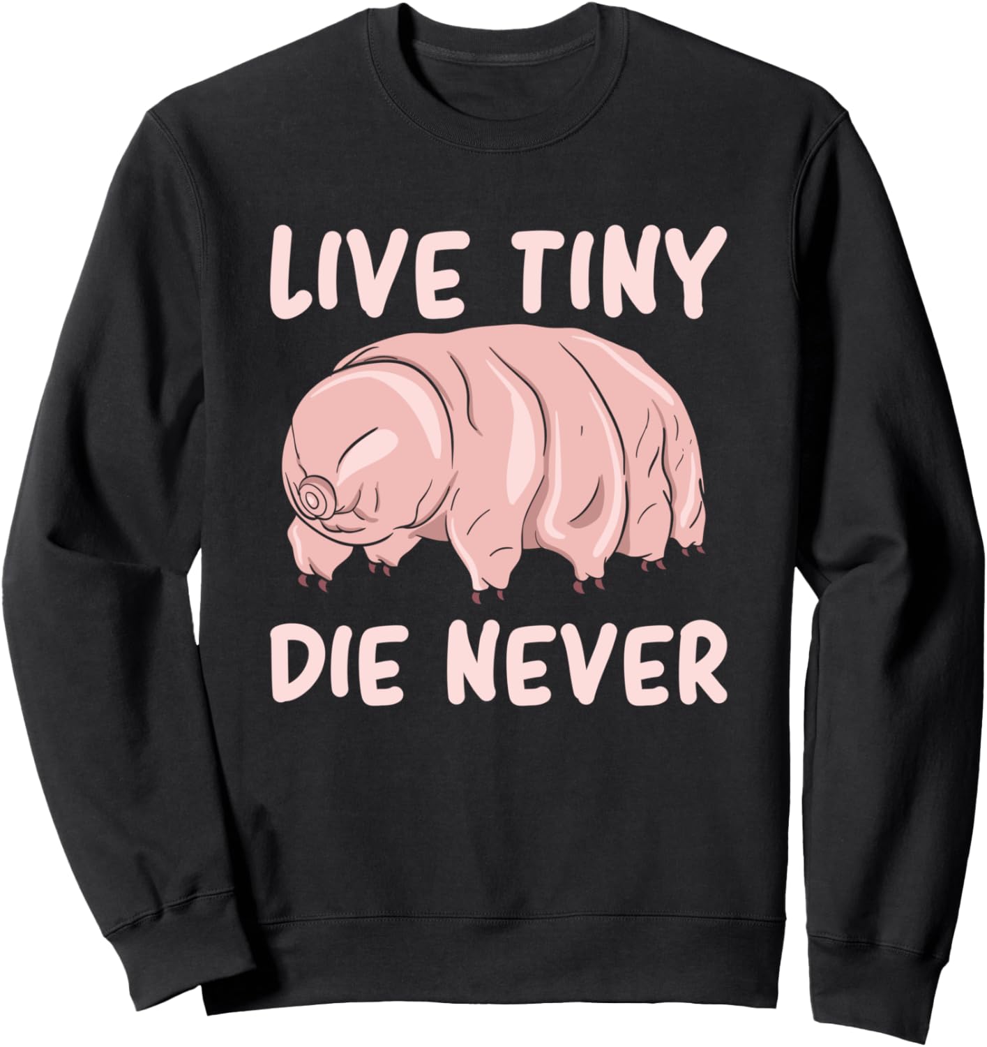 

Наука Водяной Медведь Живой Маленький Дайневор Биология Тихоходка Толстовка Microbiology Microorganisms Microscopic Animal, черный