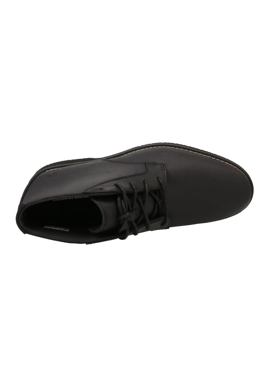 Мужские ботильоны Timberland Woodhull Mid Lace Chukka Boot TB 0A413Z Black — фото 4