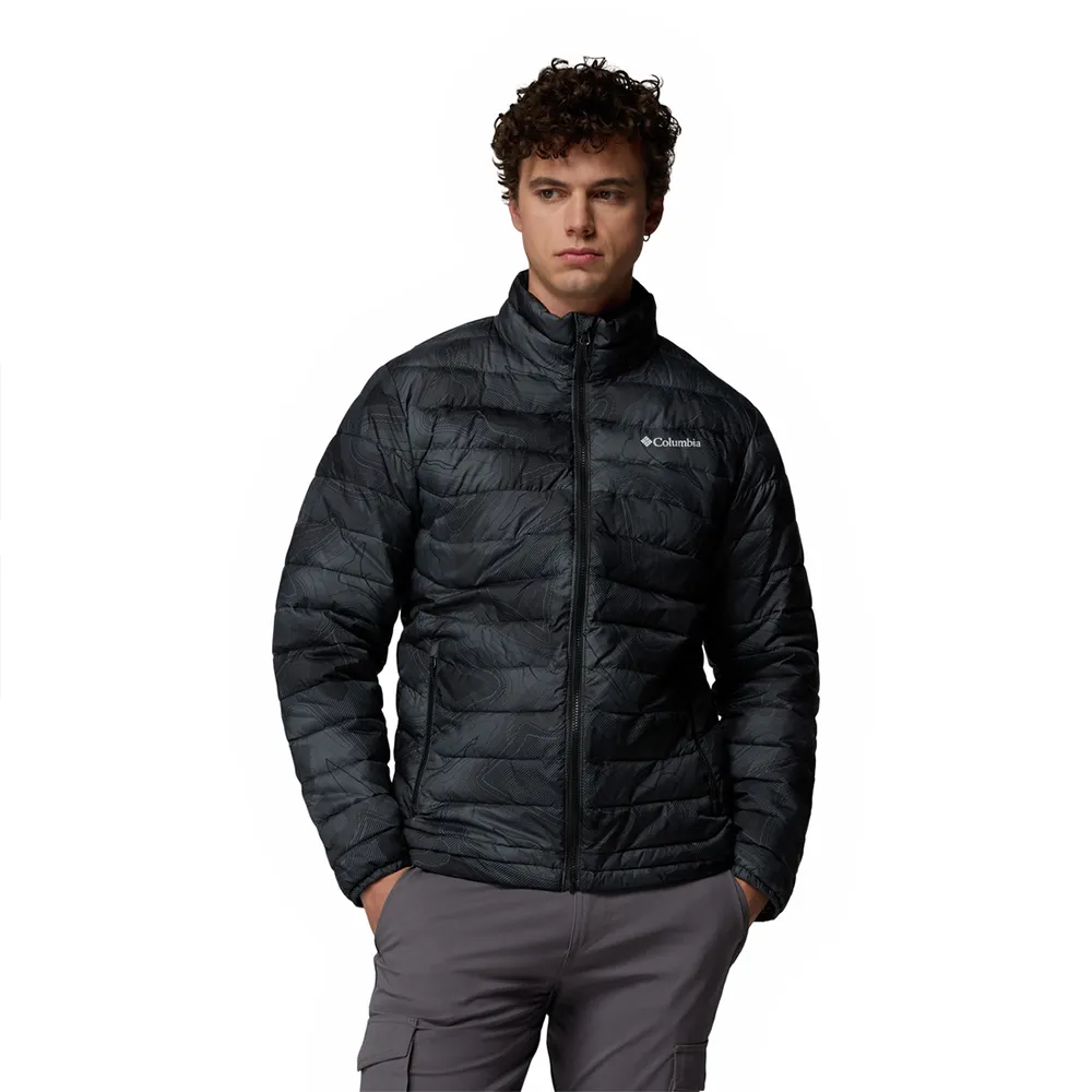 

Куртка Columbia Powder Lite II Printed, черный