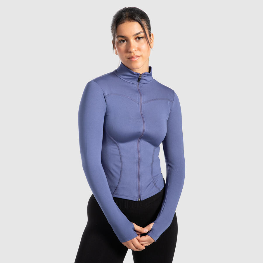 

SMILODOX Женская спортивная куртка Индира темно-синяя