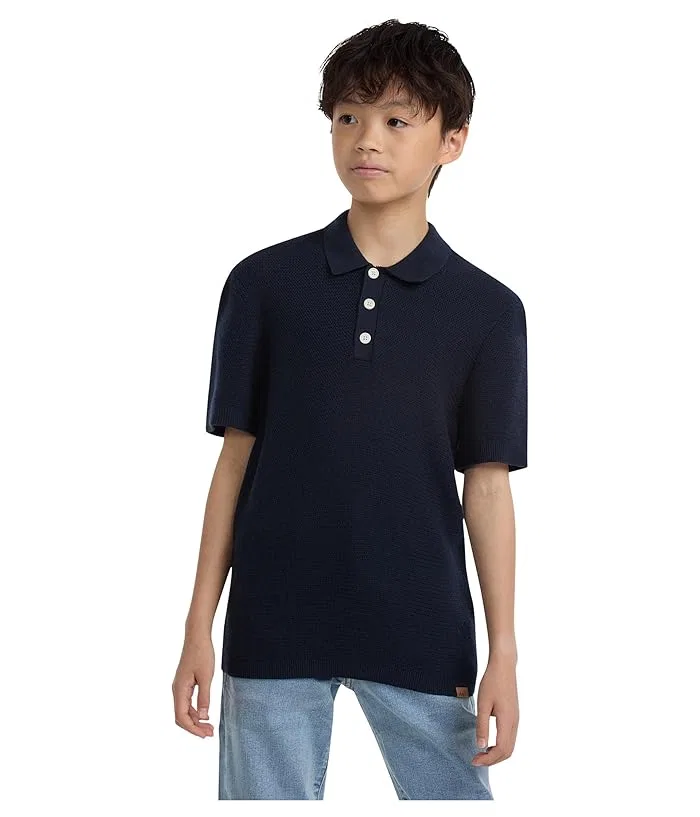 Свитшот поло Abercrombie & Fitch Swolo, Navy Blazer