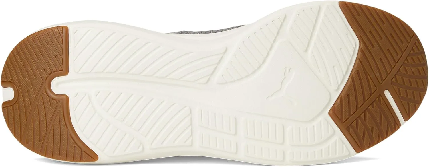 Мужские беговые кроссовки Puma Softride Symmetry Fuzion, темно-серый/белый — фото 3