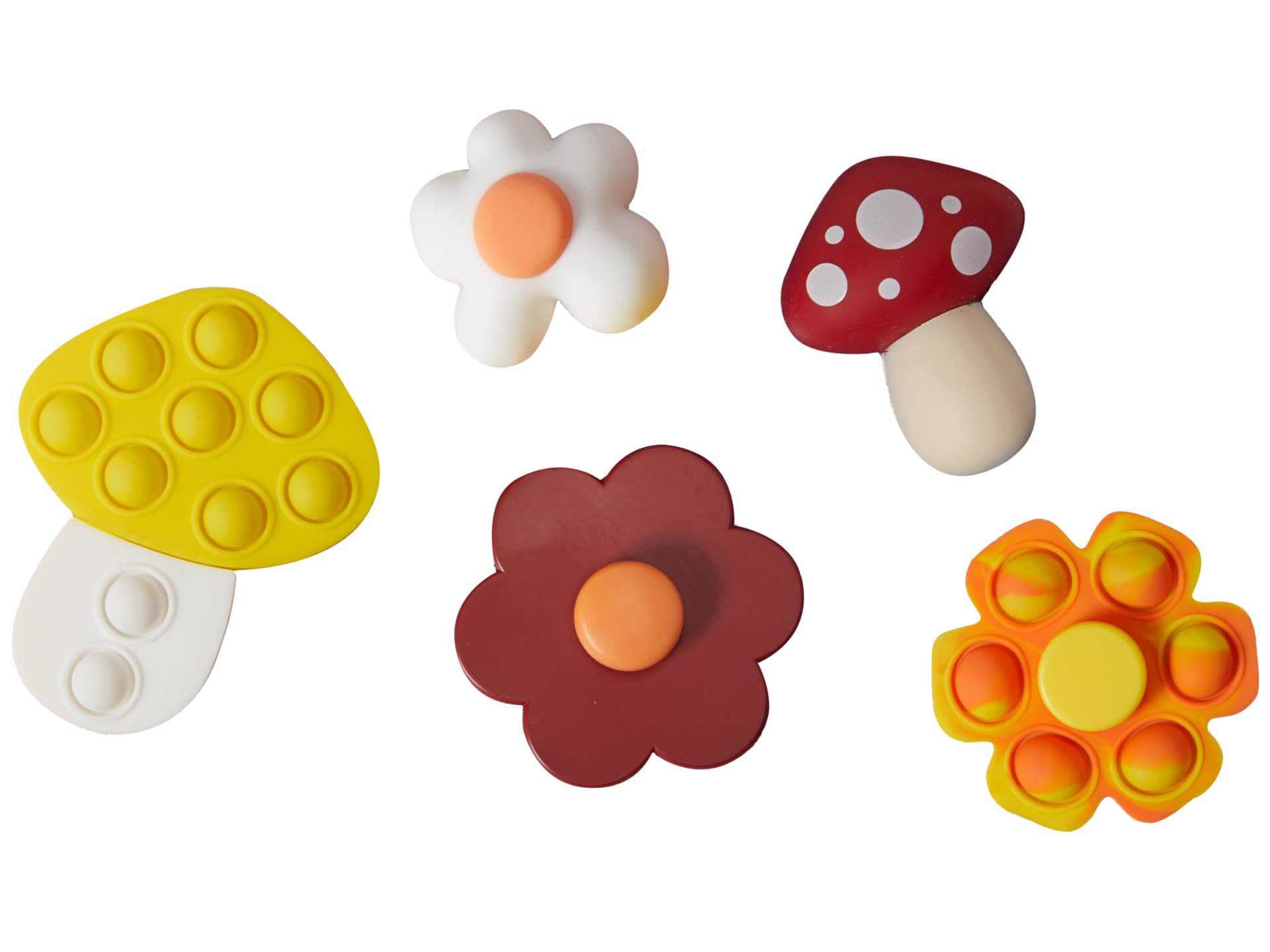 Сандалии Unisex Crocs Zen Garden Sensory Jibbitz 5-Pack, цвет Zen Garden Sensory 5-Pack