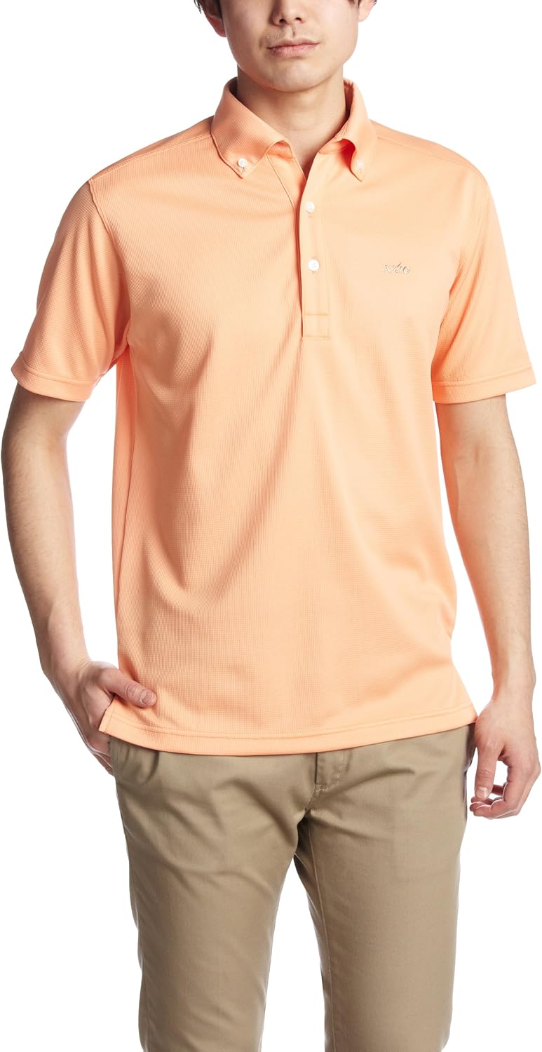 

Классическая рубашка-поло ZEXCIO, впитывающая влагу, быстросохнущая, с защитой от УФ-излучения, отводящая влагу Xxio, оранжевый