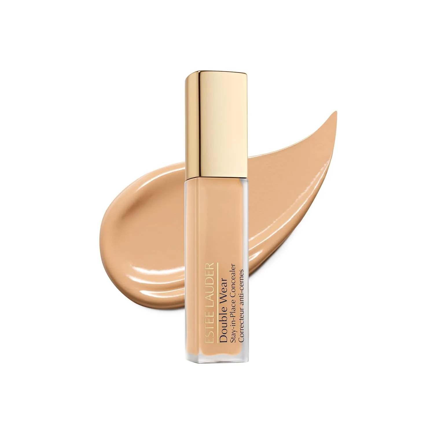 Консилер Estée Lauder Double Wear Stay-in-Place Flawless 24-Hour | Стойкий | Мягкое матовое покрытие, от среднего до плотного | Увлажняющий, 0,4 жидких унции, 3W - Medium with warm undertones
